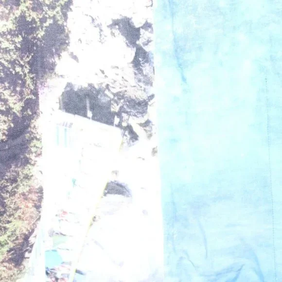 Lafayette 148 New York 100% Linen Beach Scene Shift Sheath Dress Size 14 H13021 - Picture 8 of 9